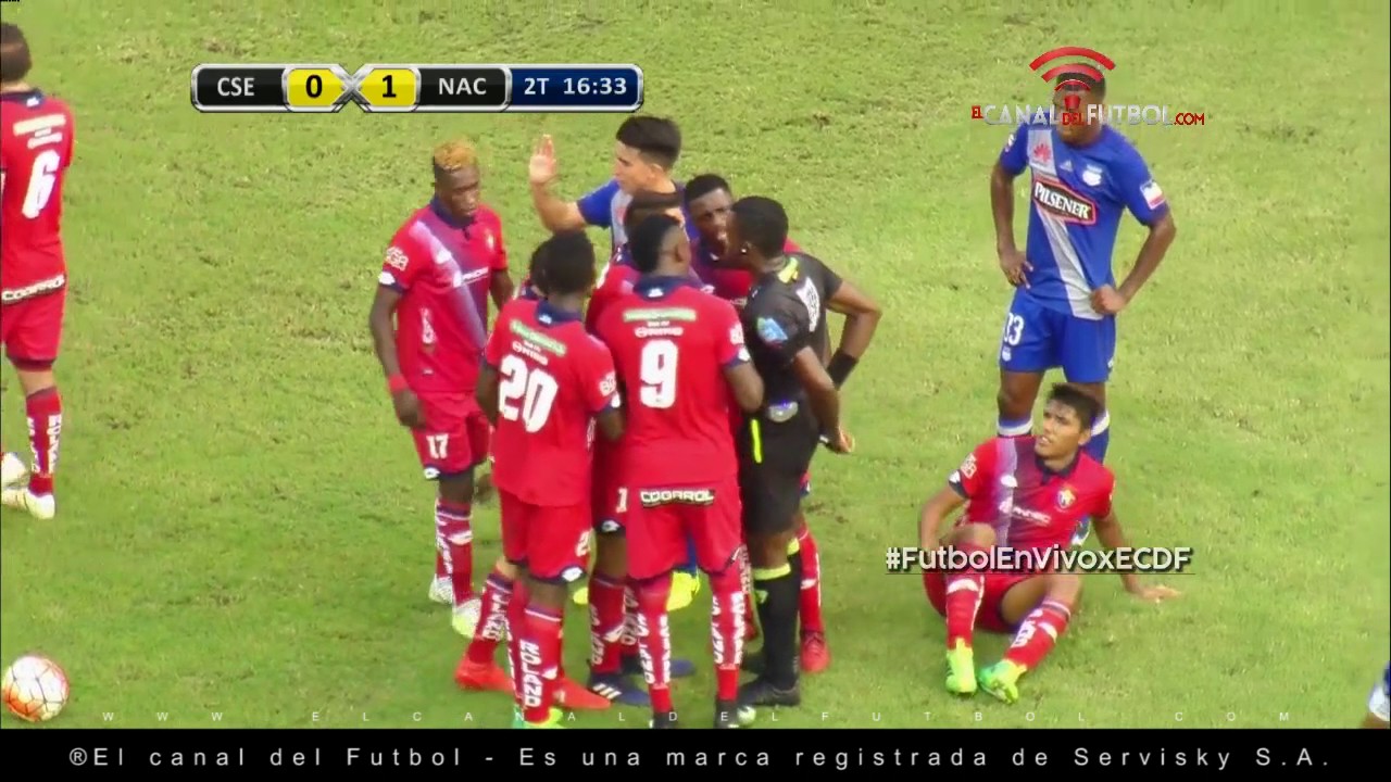 EMELEC 2 EL NACIONAL 1 SEGUNDA ETAPA FECHA 1 COPA BANCO DEL PACÍFICO 2017