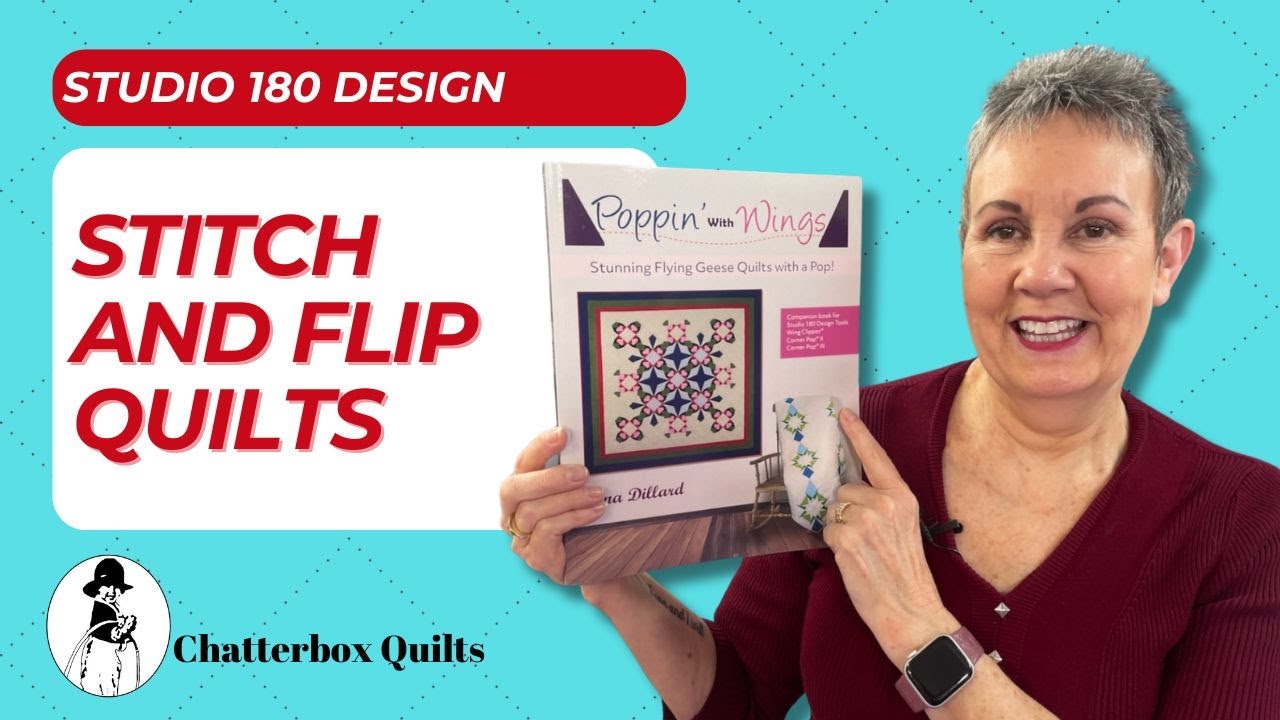 Create Stunning Quilts with Studio 180 Design Tools - Poppin' with Wings by Tina Dillard