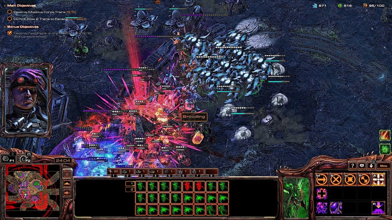 SC2 Nexus Co-Op Oblivion Express ▏ Overmind Solo GamePlay