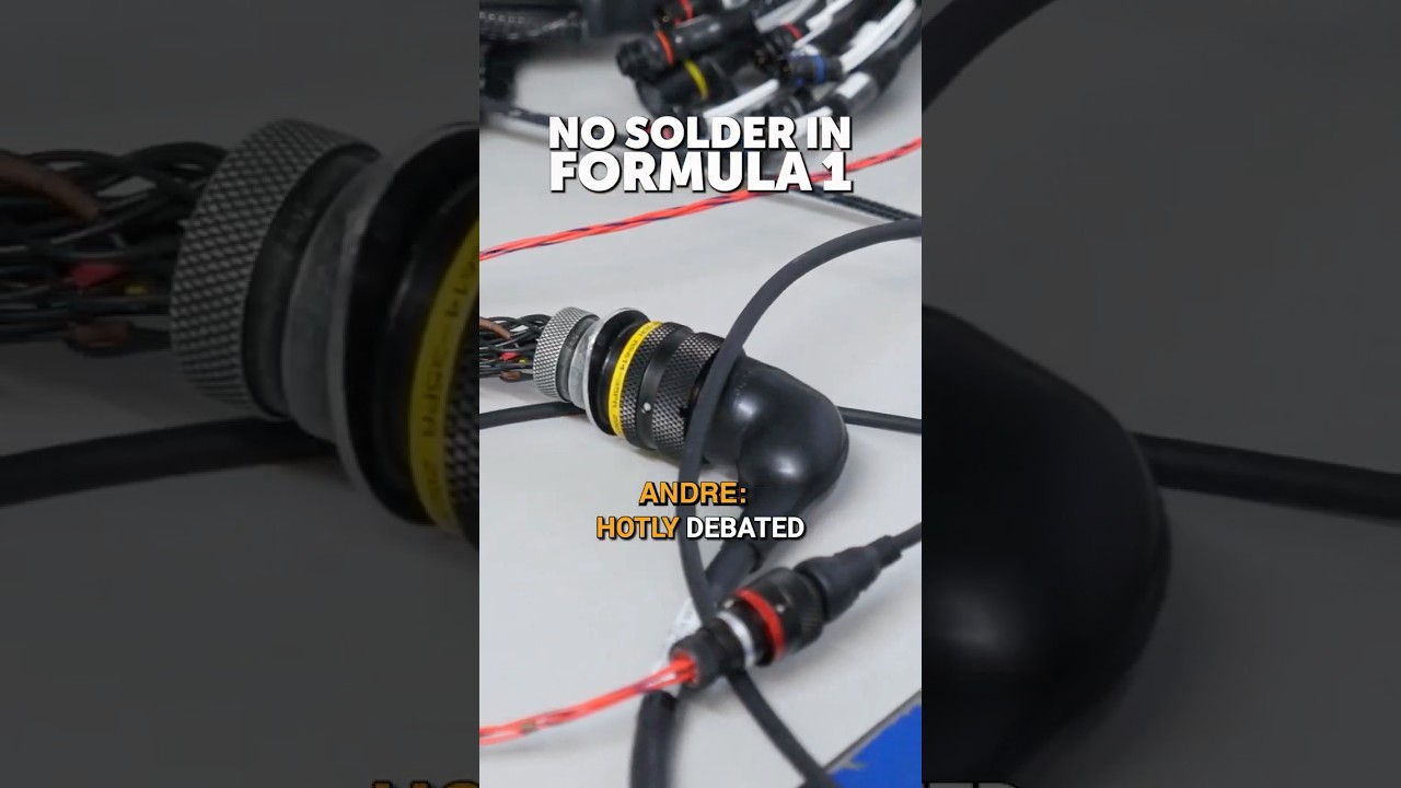 No Solder In Formula 1 Wiring?