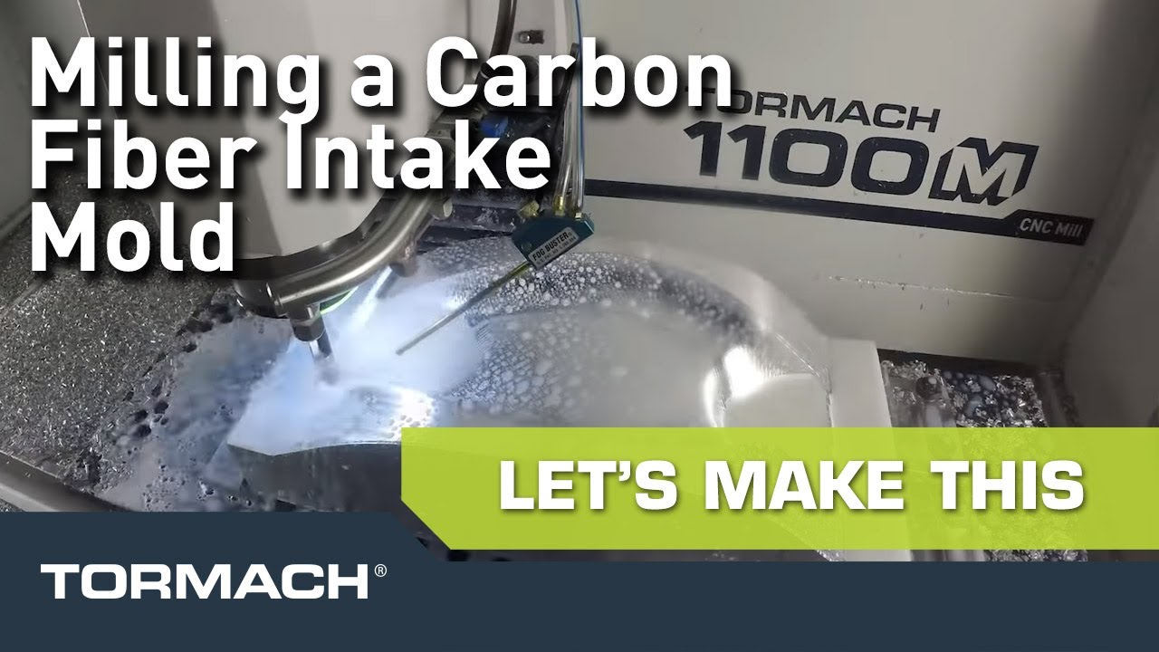 Making a Carbon Fiber Mold for a Corvette Intake on an 1100M