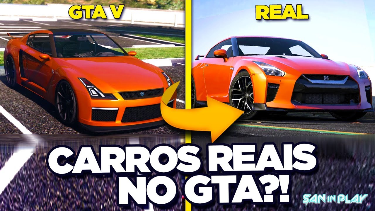 POR QUE não TEM CARROS REAIS no GTA?! - Saiba o REAL Motivo!