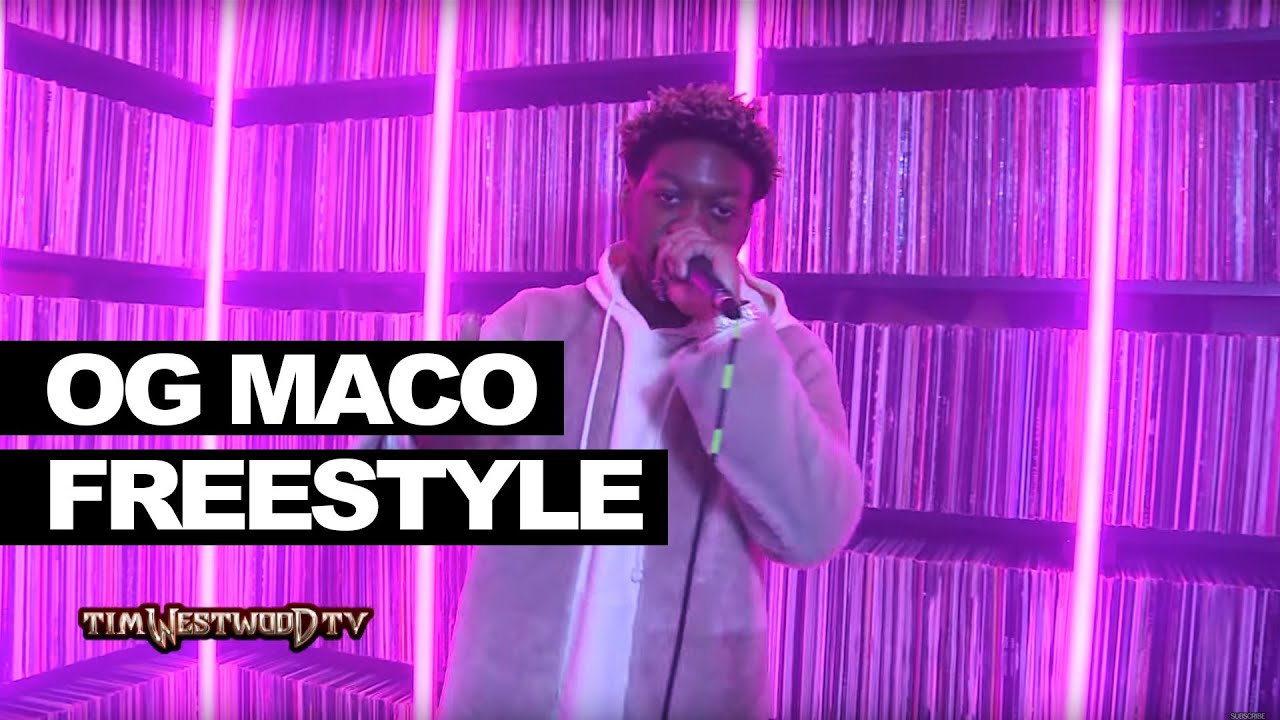 OG Maco freestyles over Kanye & Milly Rock - Westwood Crib Sessions