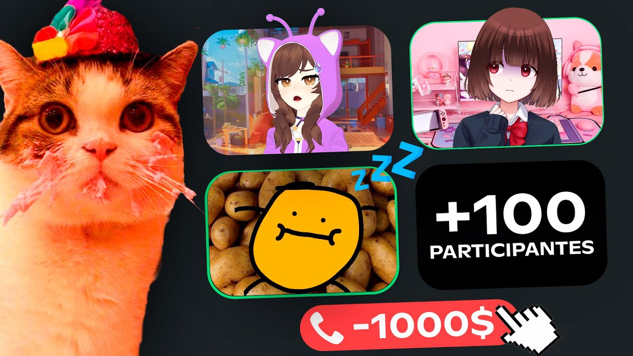 🎉El ÚLTIMO en salir de la LLAMADA gana 1000$🎉
