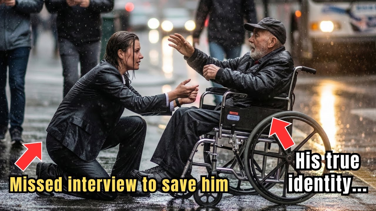 Helped stranger in rain, missed critical interview. That stranger was billionaire and...