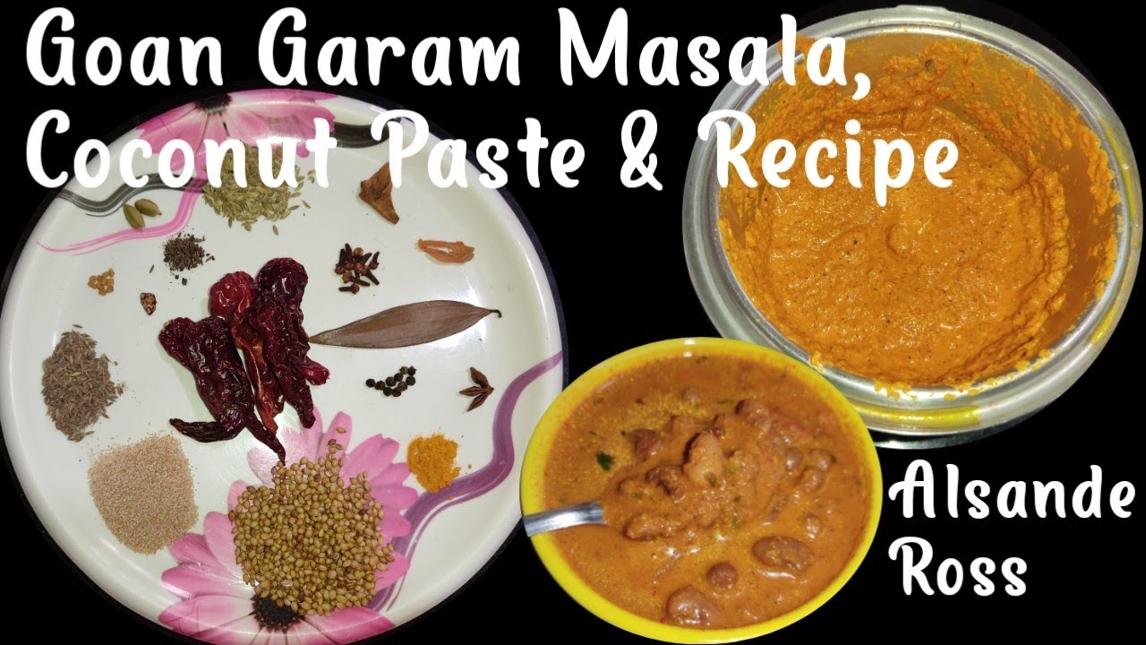 Goan Alsanyacho Ross with homemade Garam masala| Kidney Beans curry | Goes well with Rice, Puri etc.