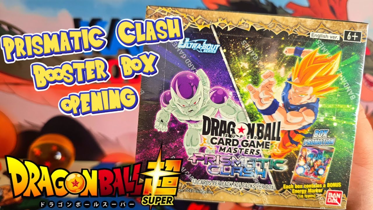 PRISMATIC CLASH BOOSTER BOX OPENING [DRAGON BALL SUPER CARD GAME]
