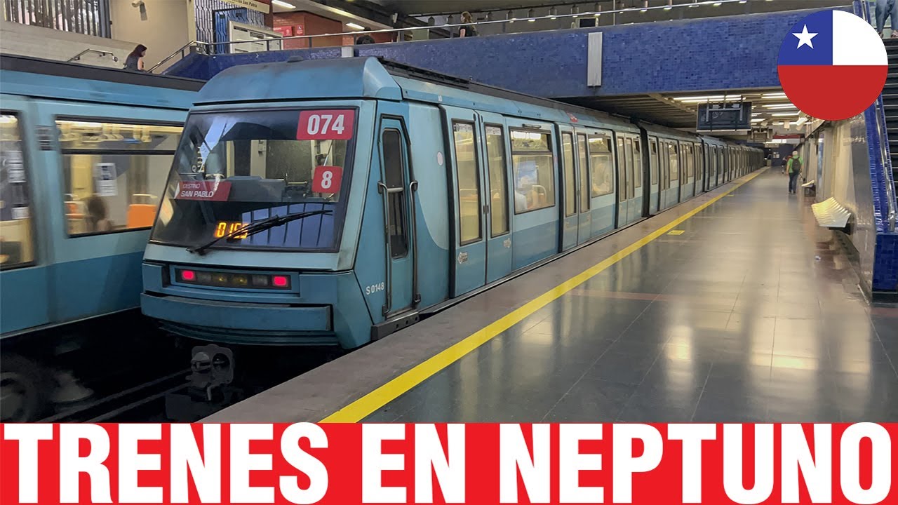 Metro De Santiago | Trenes en Neptuno
