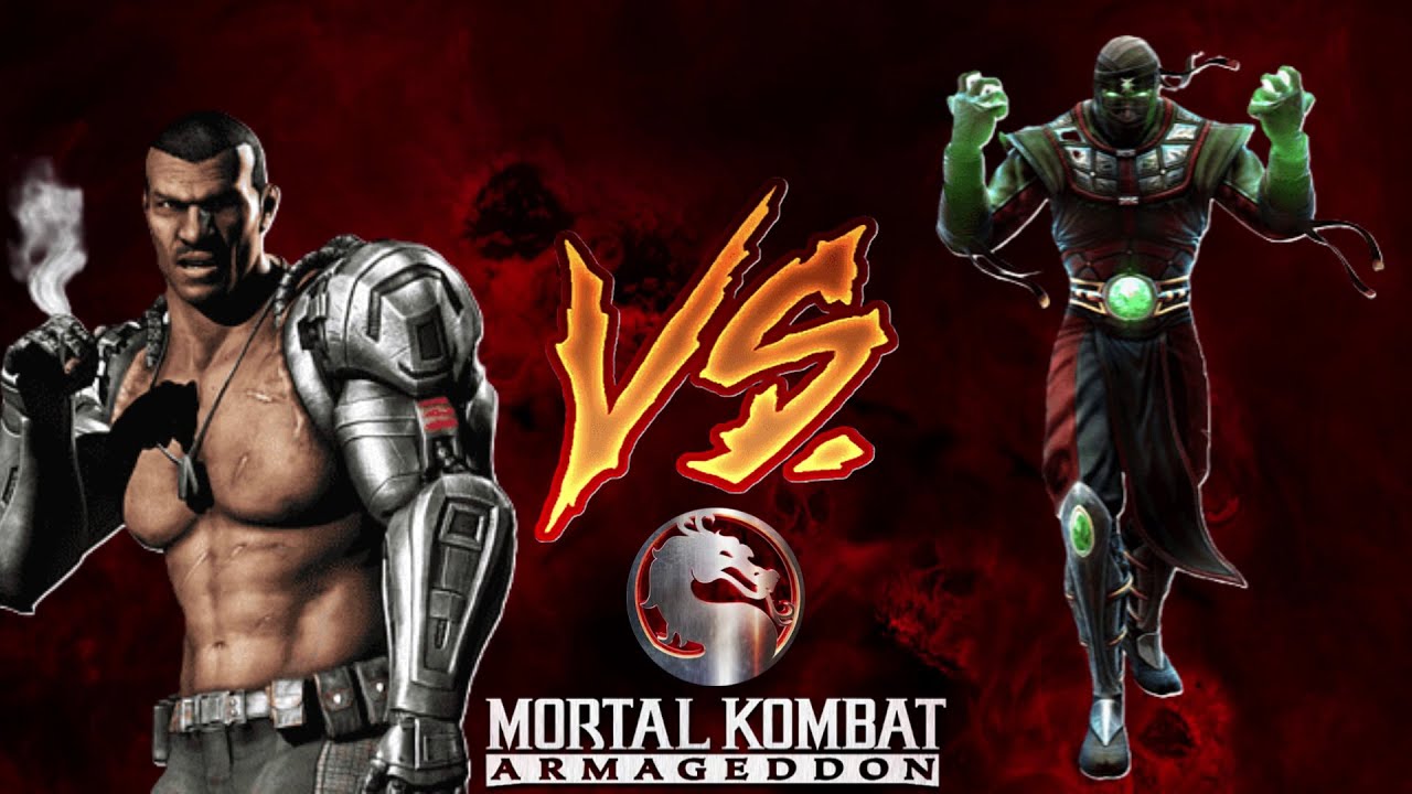 Mortal Kombat Armageddon (PS2) | Modo Versus | Jax VS Ermac.