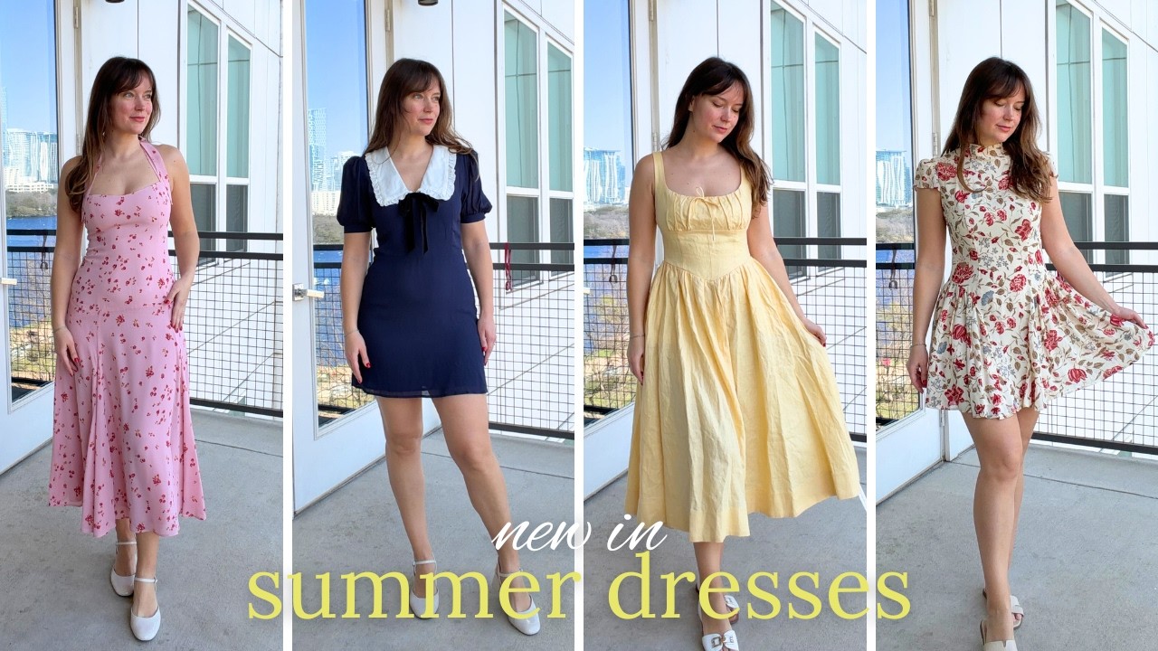 Reformation Spring/Summer Dress Haul 🌸 Feminine Try-On & Review