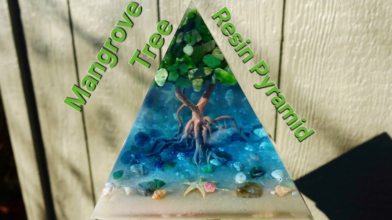 Resin Art Process: Mangrove Tree Pyramid From Start to Finish