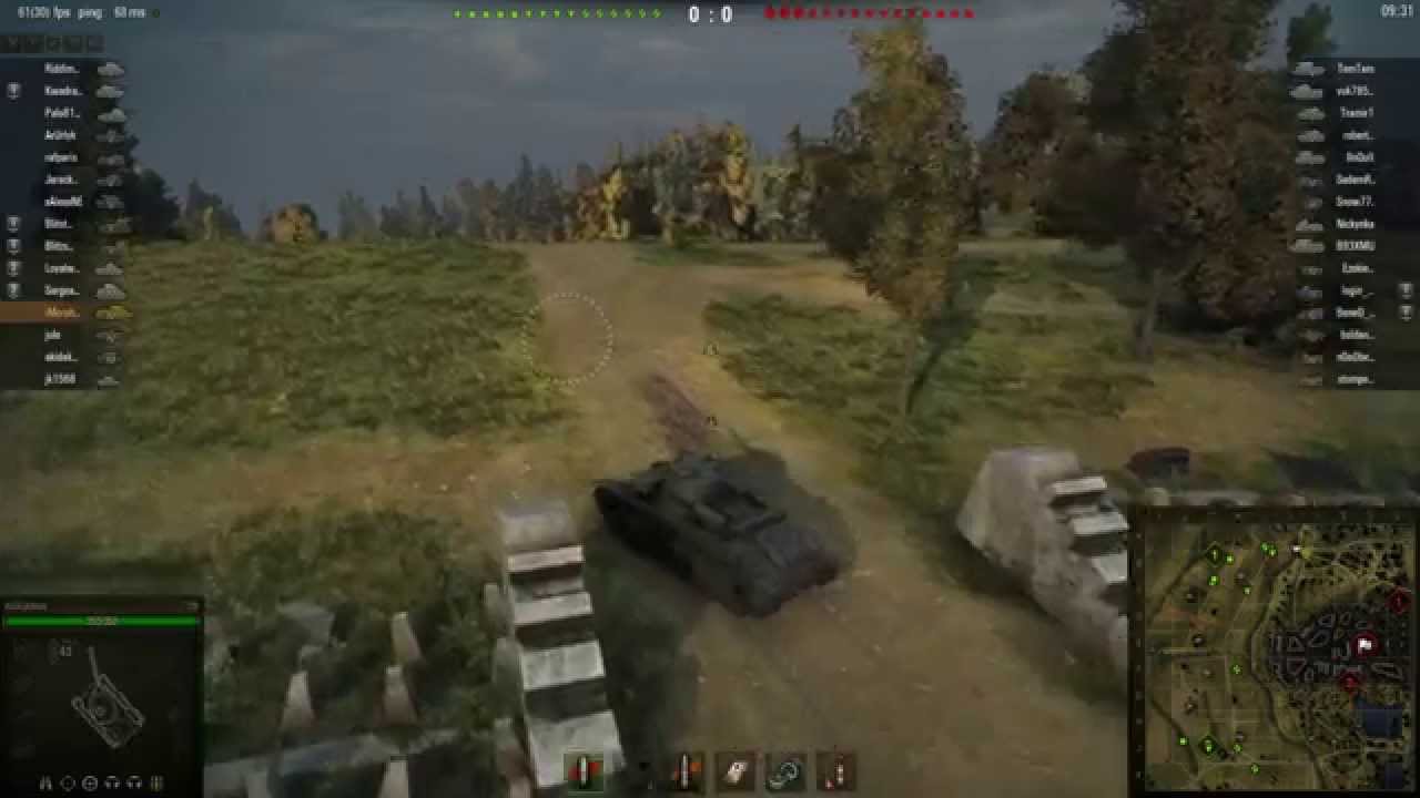 World of Tanks (v 9.8) T-28 on Siegfried Line - Ace Tanker
