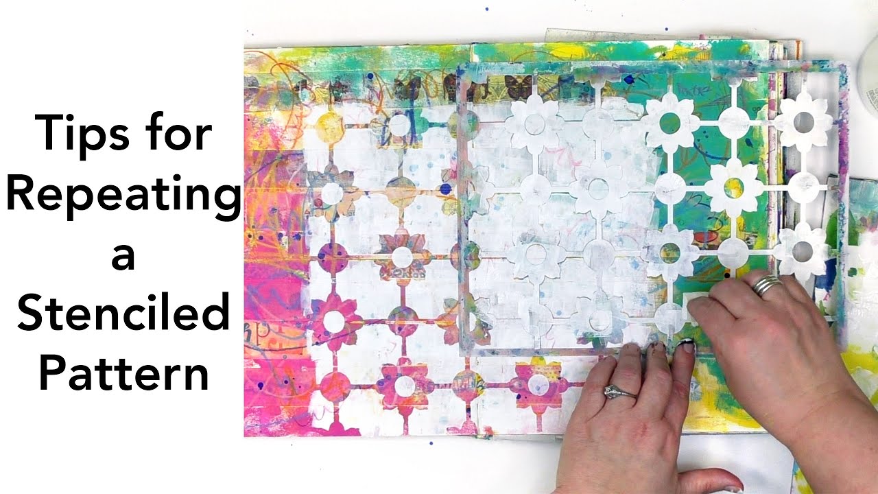 Tips for Repeating a Stenciled Pattern
