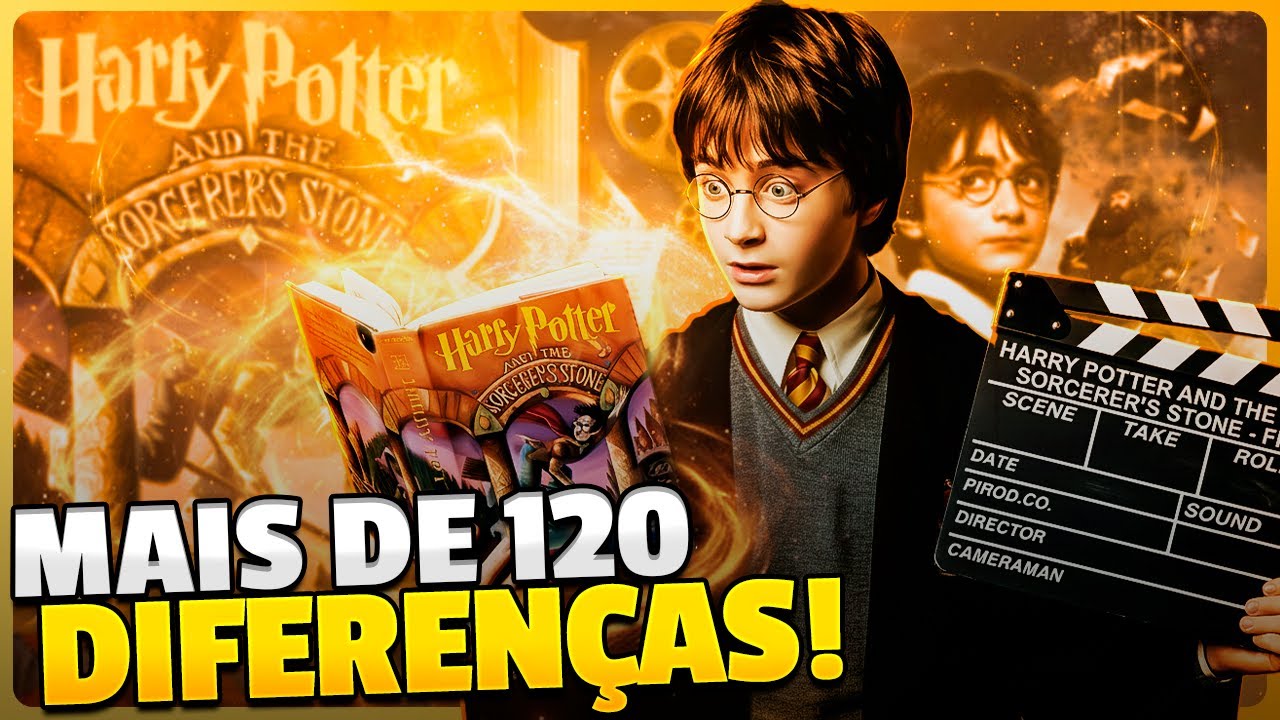 O FILME DE HARRY POTTER E A PEDRA FILOSOFAL NÃO É TÃO FIEL QUANTO VOCÊ ACHA!
