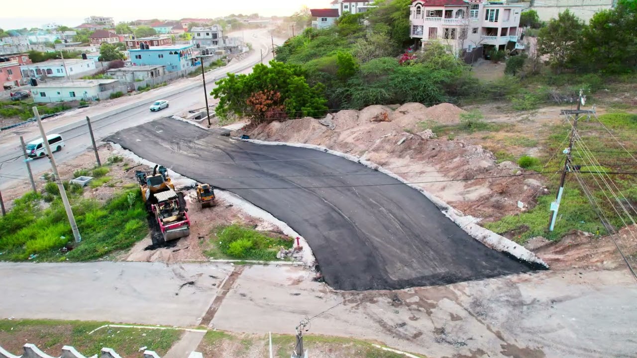 Roundabout to Community Roads Southern Coastal Highway Project 7 Mile - 9 Mile Bull Bay