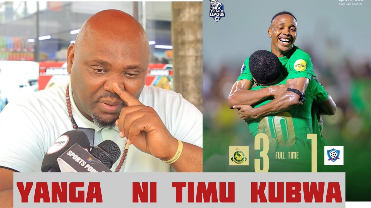 JUSTINE KESSY:APAGAWA NA YANGA YA PEDRO/ILIANZA CHINI SANA ILA BAADA YA SUB MAMAAAA/HONGERA YANGA