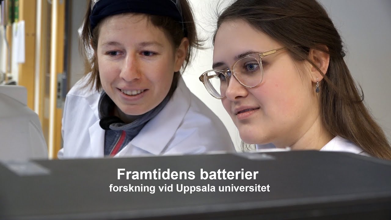 Framtidens batterier – forskning vid Uppsala universitet