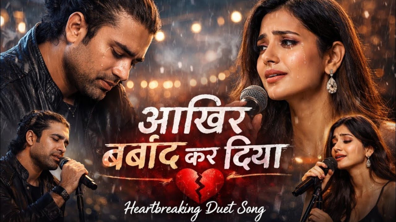 आख़िर तुमने बर्बाद कर दिया Aakhir Tumne Barbaad Kar Diya | Heartbreaking Emotional Duet Song 2026