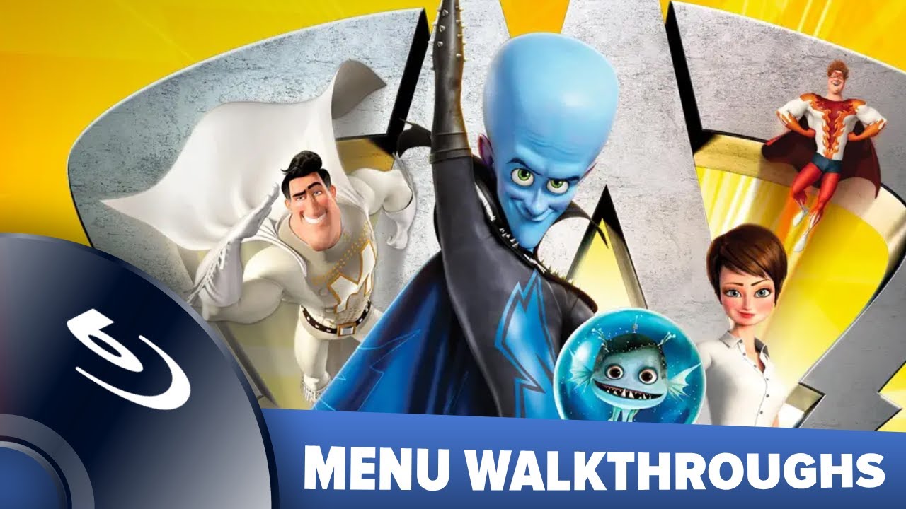 Megamind (2010) - Menu Walkthroughs (BluRay)