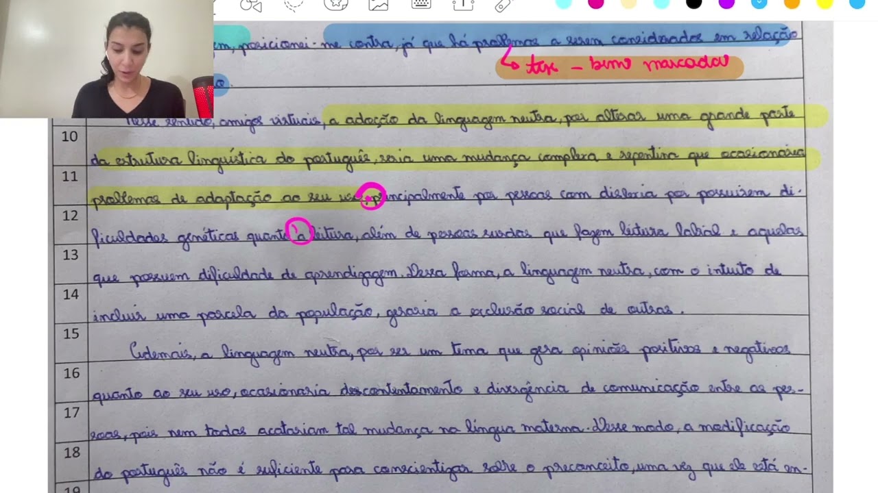 CARTA ABERTA - UEM  - LINGUAGEM NEUTRA (mentoria correção de redação).