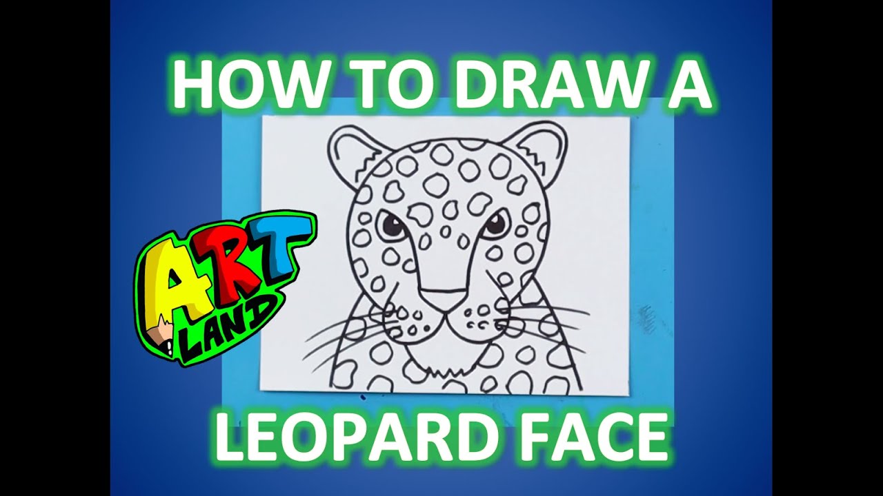 How to Draw a LEOPARD