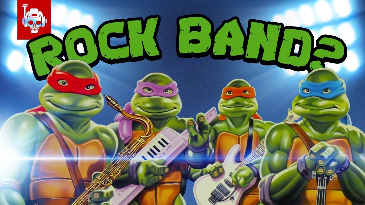 Странная история турне черепашек: рок-группа Teenage Mutant Ninja Turtles