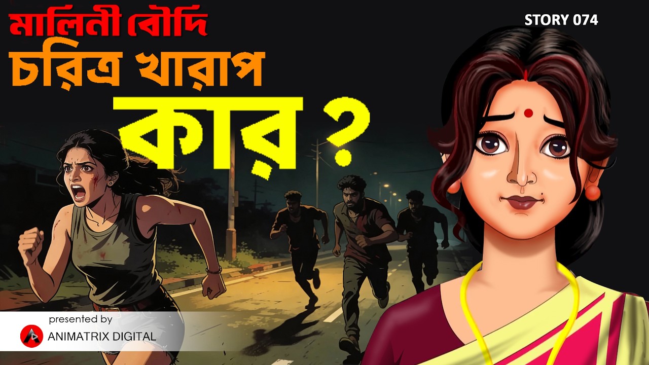 চরিত্র নাকি পোশাক: আসল দোষী কে? | Kar Choritro Kharap? | Malini Boudi | EP 74 | Animatrix Digital