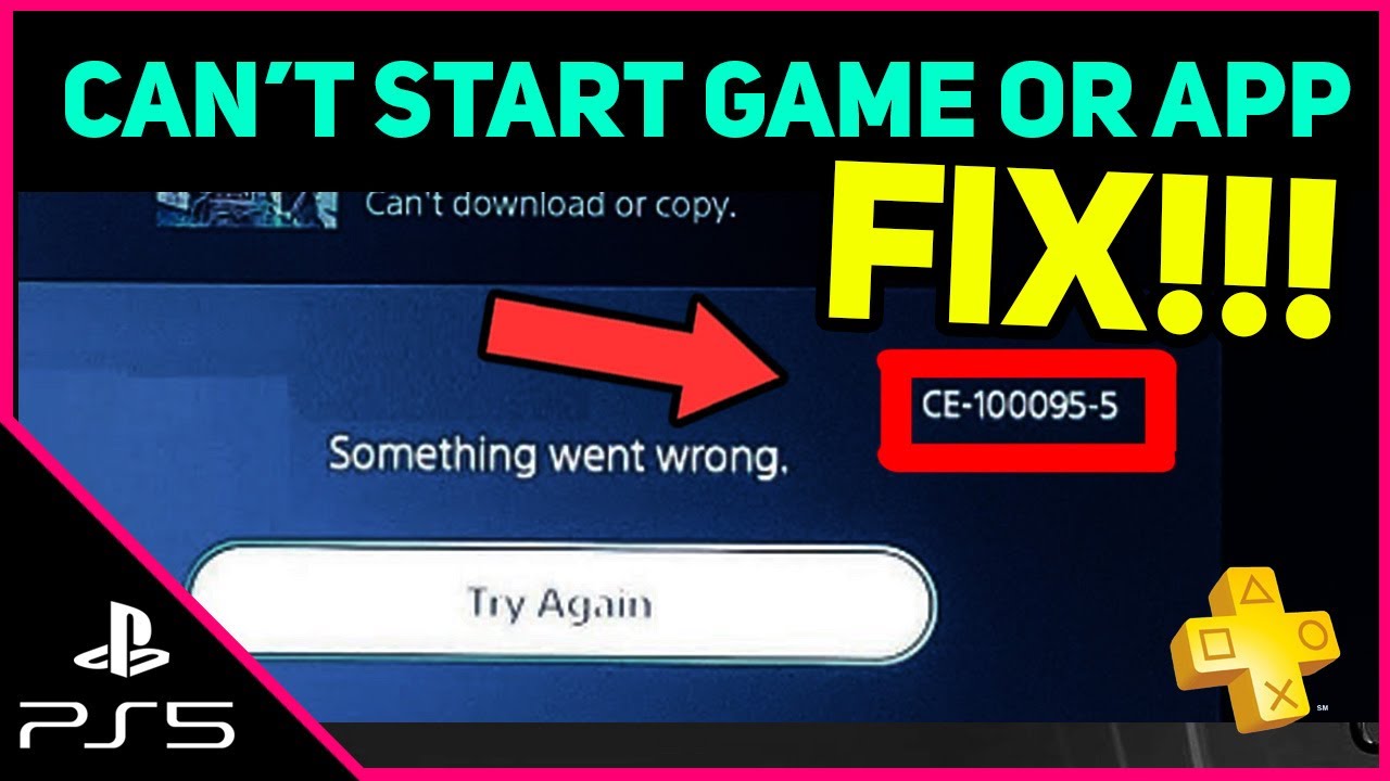 PS5 НЕ МОЖЕТ ЗАПУСТИТЬ ИГРУ ИЛИ ПРИЛОЖЕНИЕ CE 10095 5 ЛЕГКОЕ РЕШЕНИЕ! (Быстрое решение)