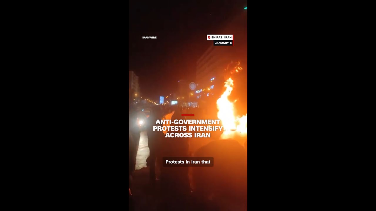 Anti-government protests intensify across Iran
