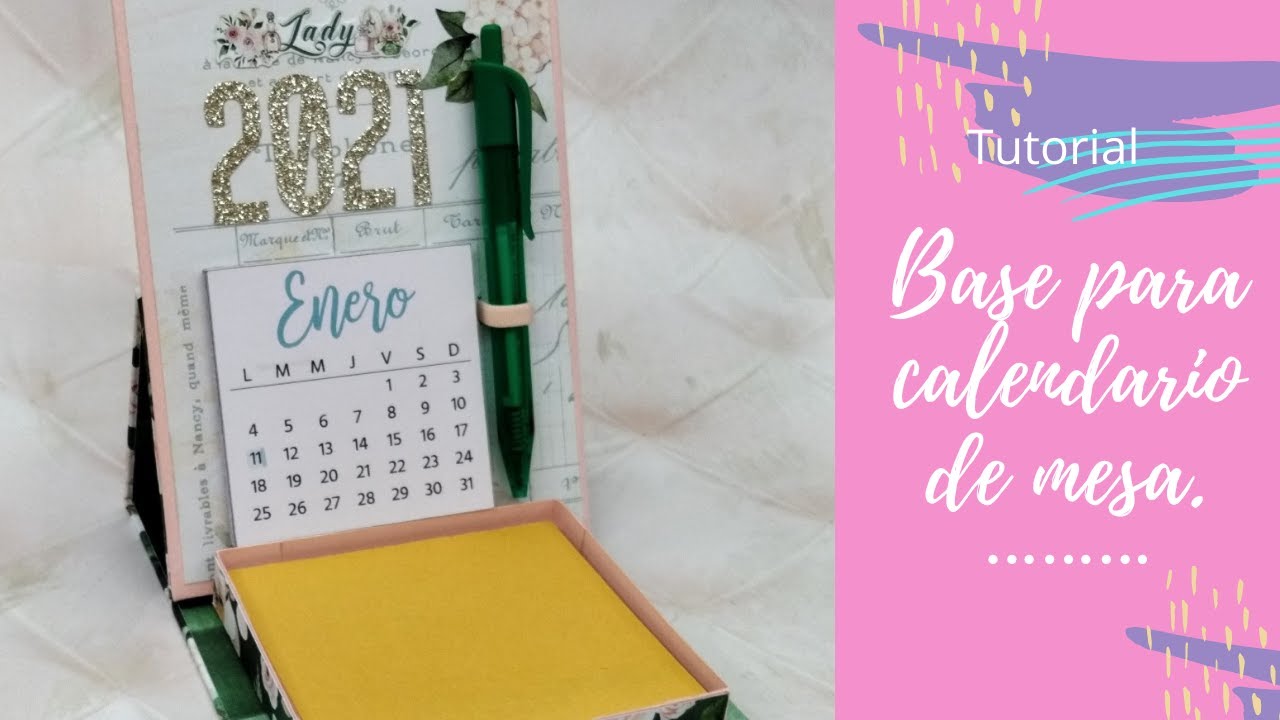 Base para Calendario de Mesa