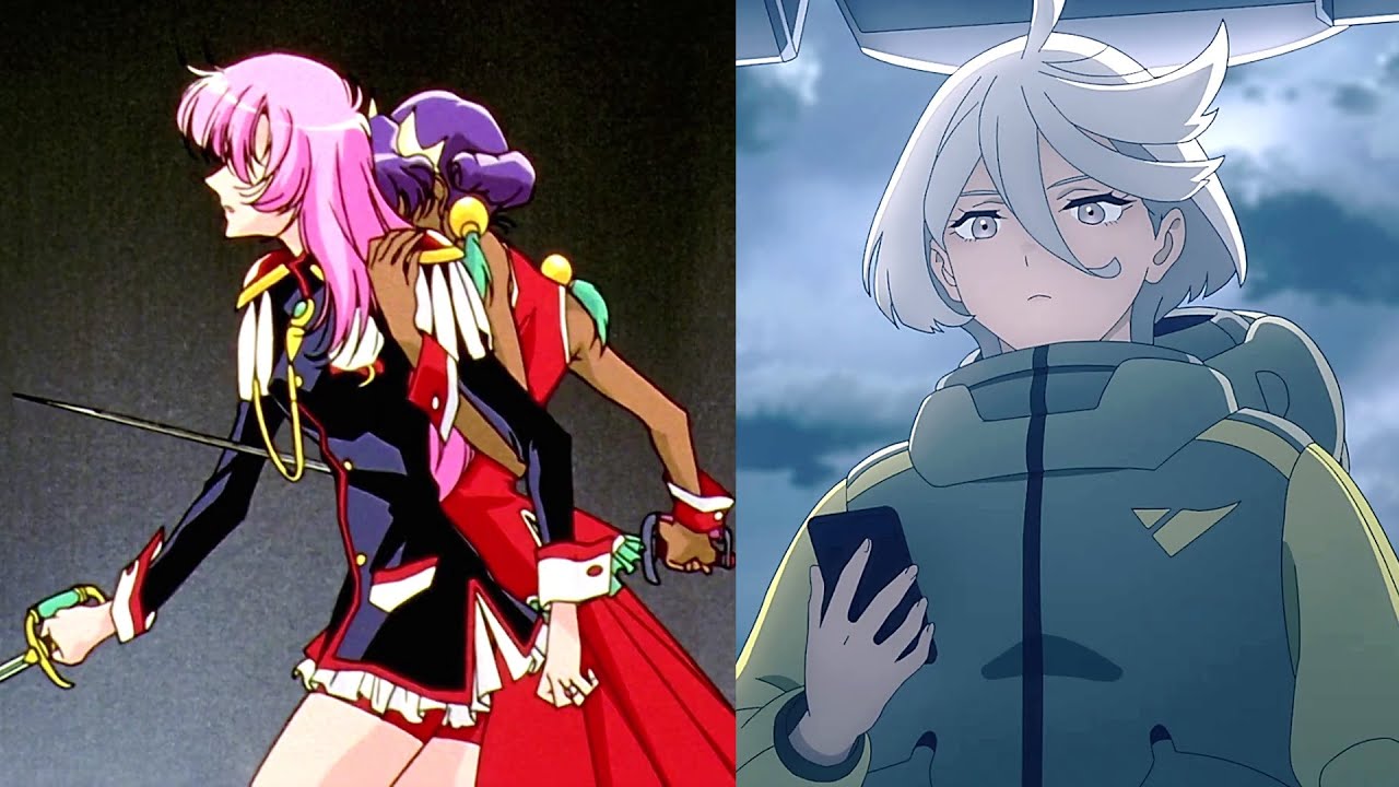Miorine (Anthy) Betrays Suletta (Utena) Comparison [Gundam Witch From Mercury ガンダム 水星の魔女 ウテナ 裏切り 比較]