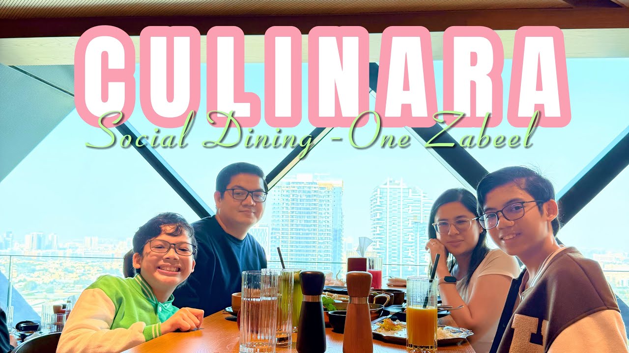 #teamAntiporda at Culinara Social Dining - One Za’abeel #foodie #foodtrip #dubaifood #foodlover 