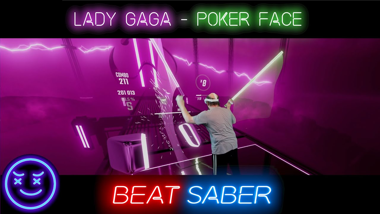 Lady Gaga - Poker Face - Expert (Beat Saber Lady Gaga DLC)