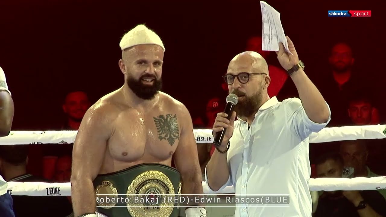 ROBERTO BAKAJ (RED) vs EDWIN RIASCOS (BLUE), LEZHE, AUGUST 4TH 2024