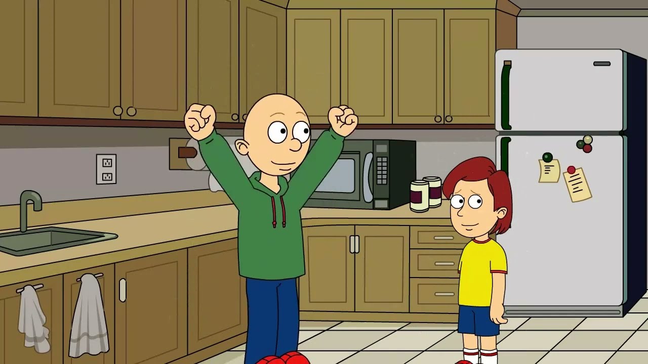 Caillou and Boris switch bodies