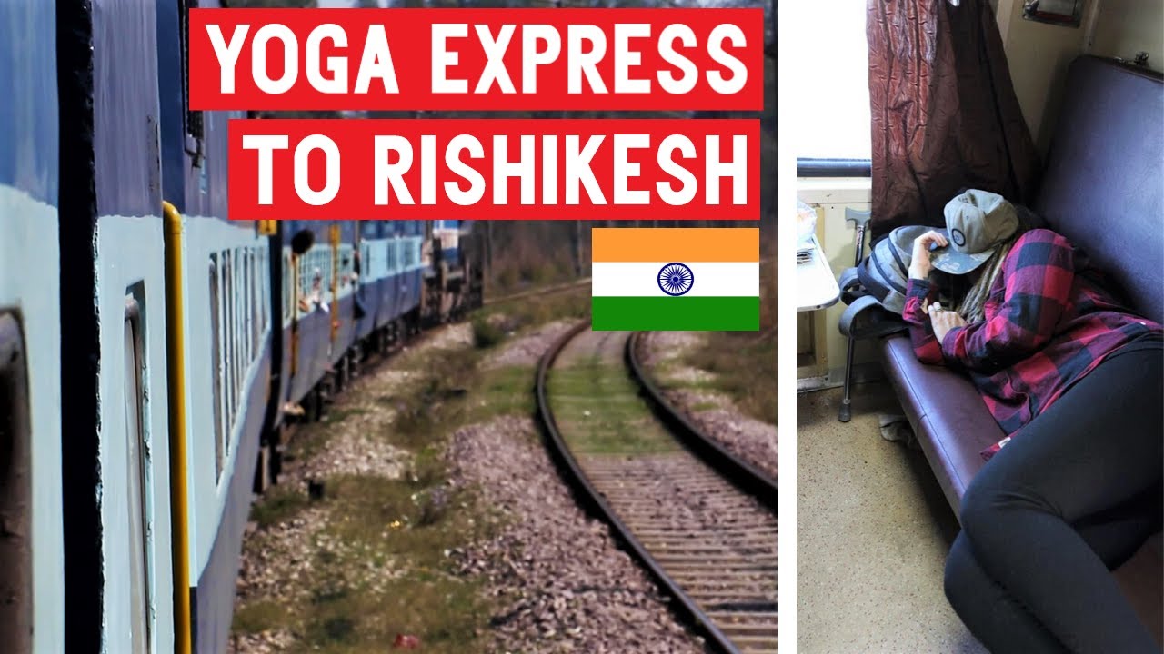 Foreigners FIRST TRAIN RIDE in India | Delhi to Rishikesh by Train | 2nd Class Sleeper
