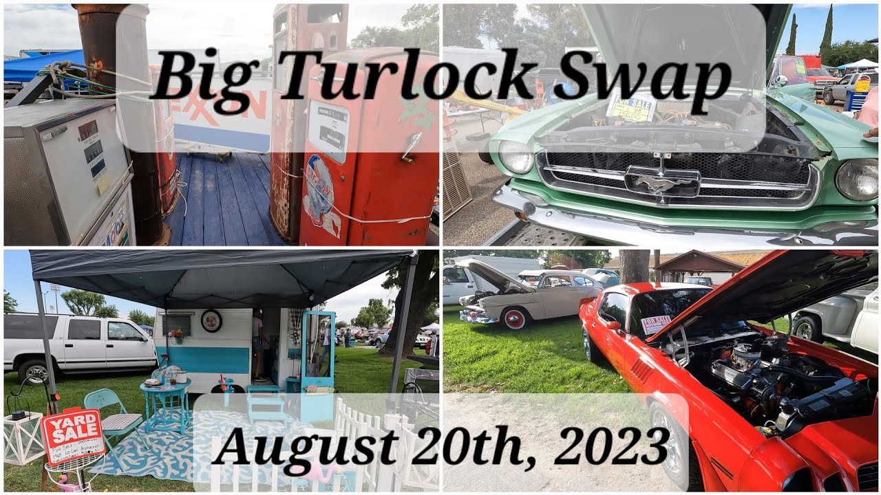 Big Turlock Swap Meet August 2023 | Classic Car & Parts | #bigturlockswap #swapmeet #carsforsale