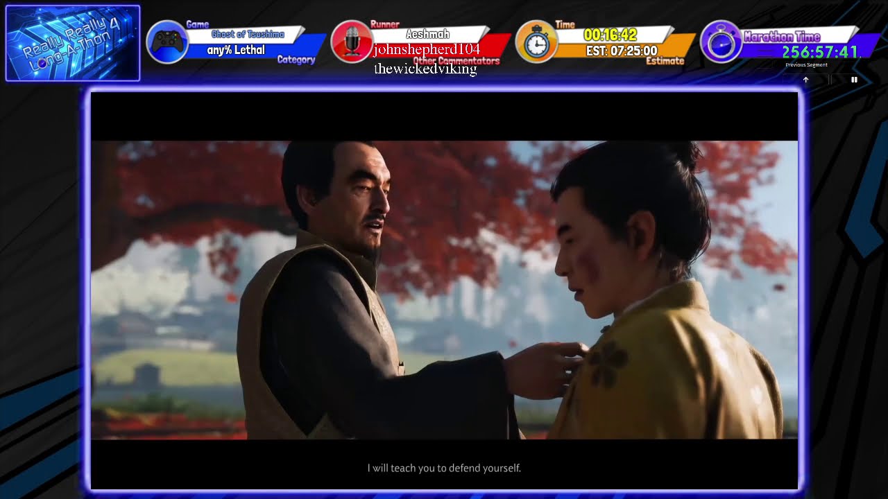 RRLAT4 - ghost of tsushima any% lethal by aeshema