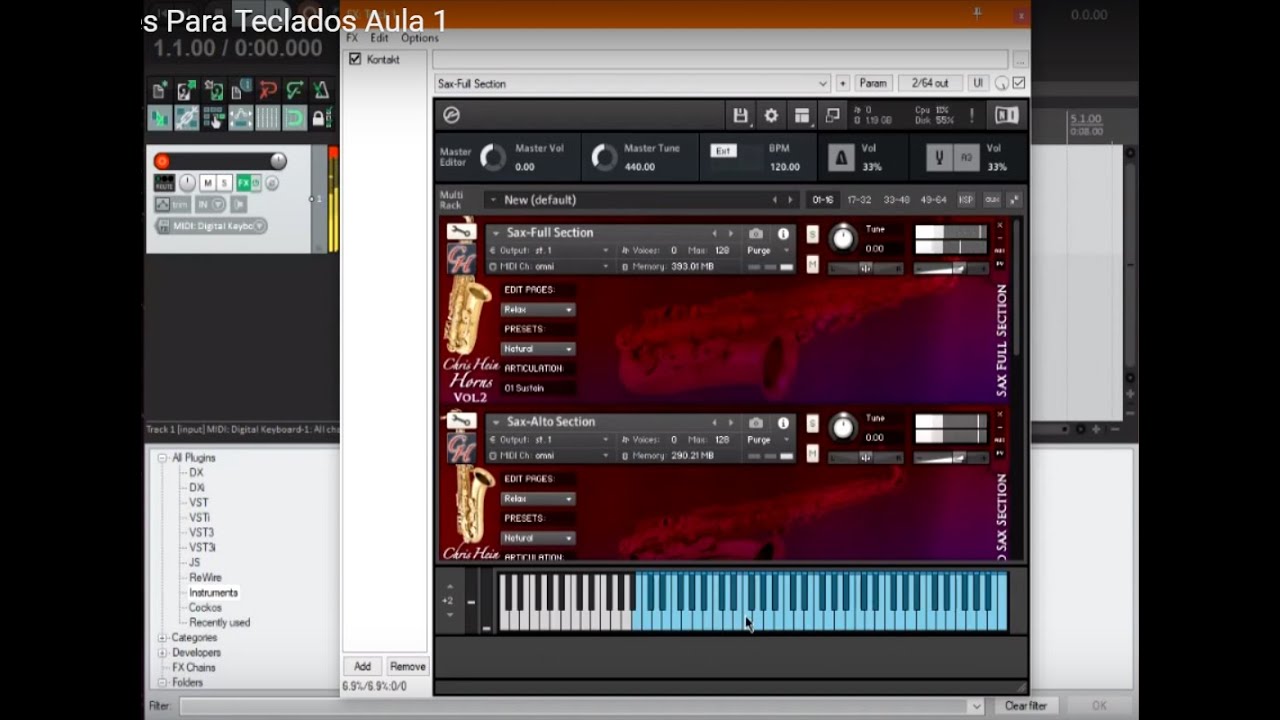 Criando Samples Para Teclados Aula 1