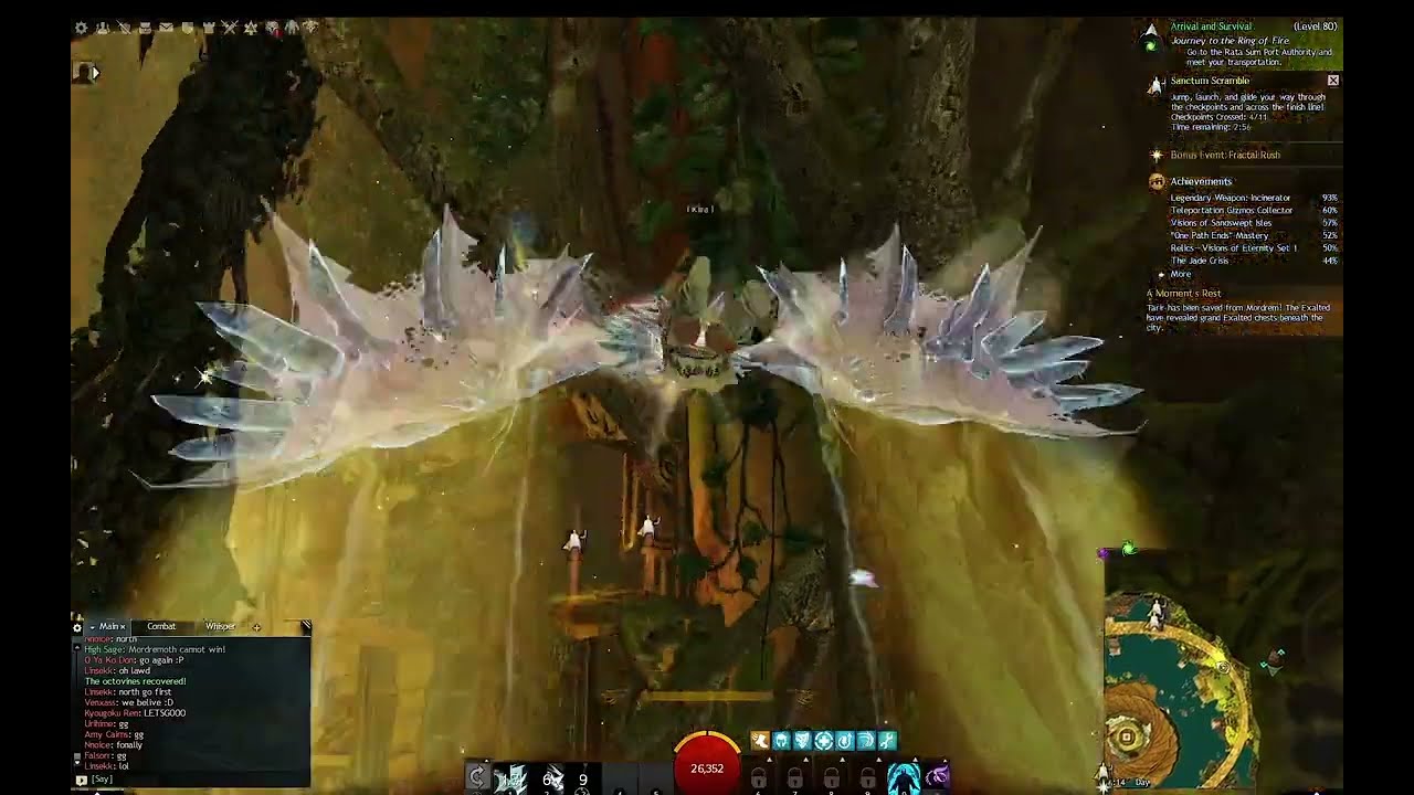 Guild Wars 2: Sanctum Scramble (Gold) Прохождение с пояснениями.