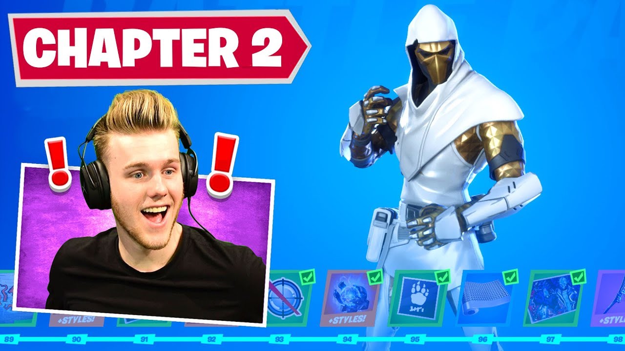 *NEW* Chapter 2 BATTLEPASS In Fortnite! (100% Unlocked)