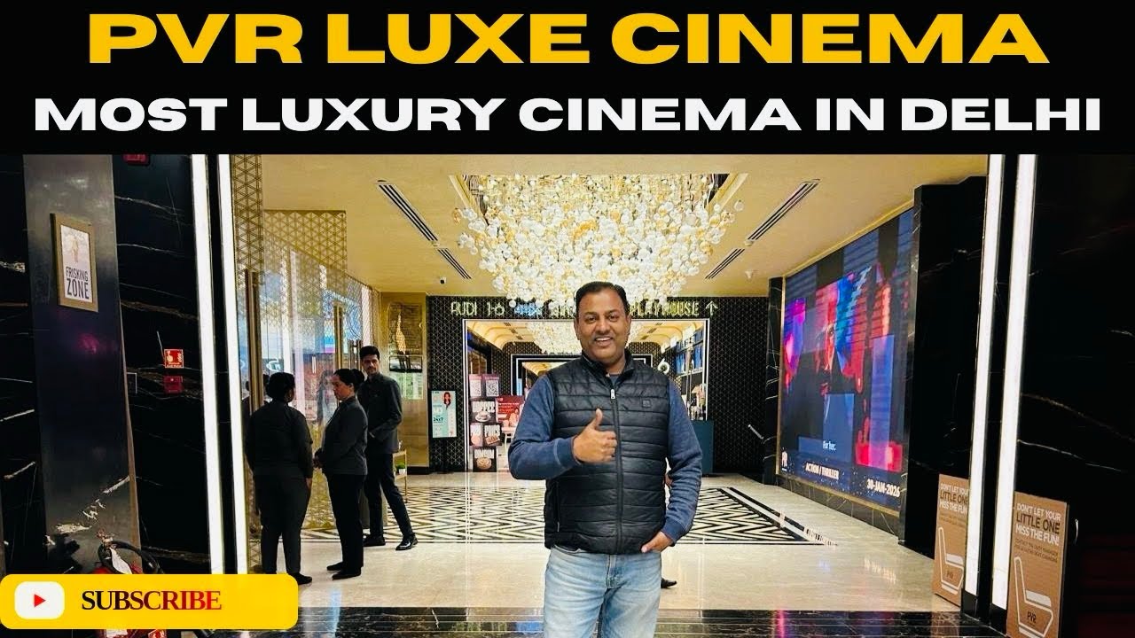 Кинотеатр PVR LUXE 🤩в торговом центре Vegas Mall Dwarka &mdash; самый роскошный кинотеатр в Дели.