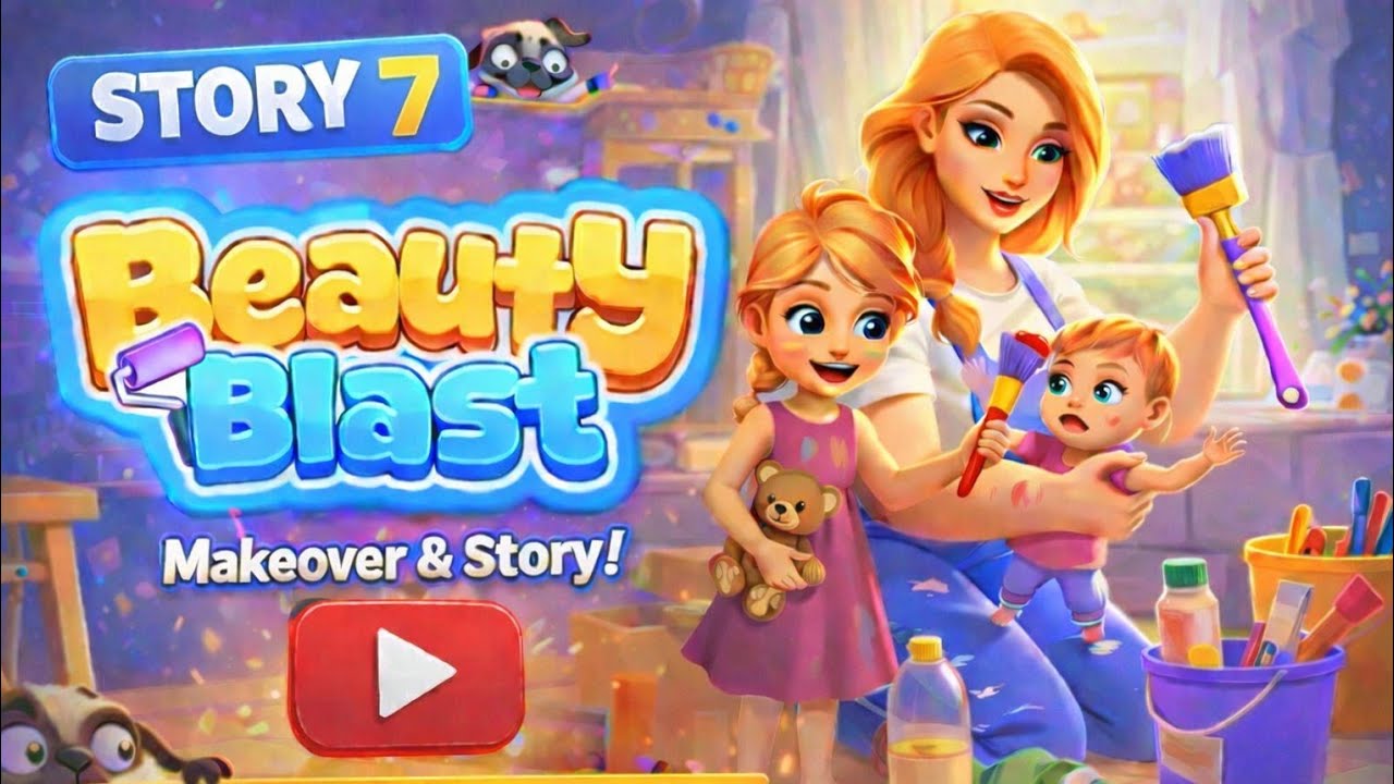 BEAUTY AND BLAST MAKEOVER 7TH STORY #games #views #viral #beautyandblast