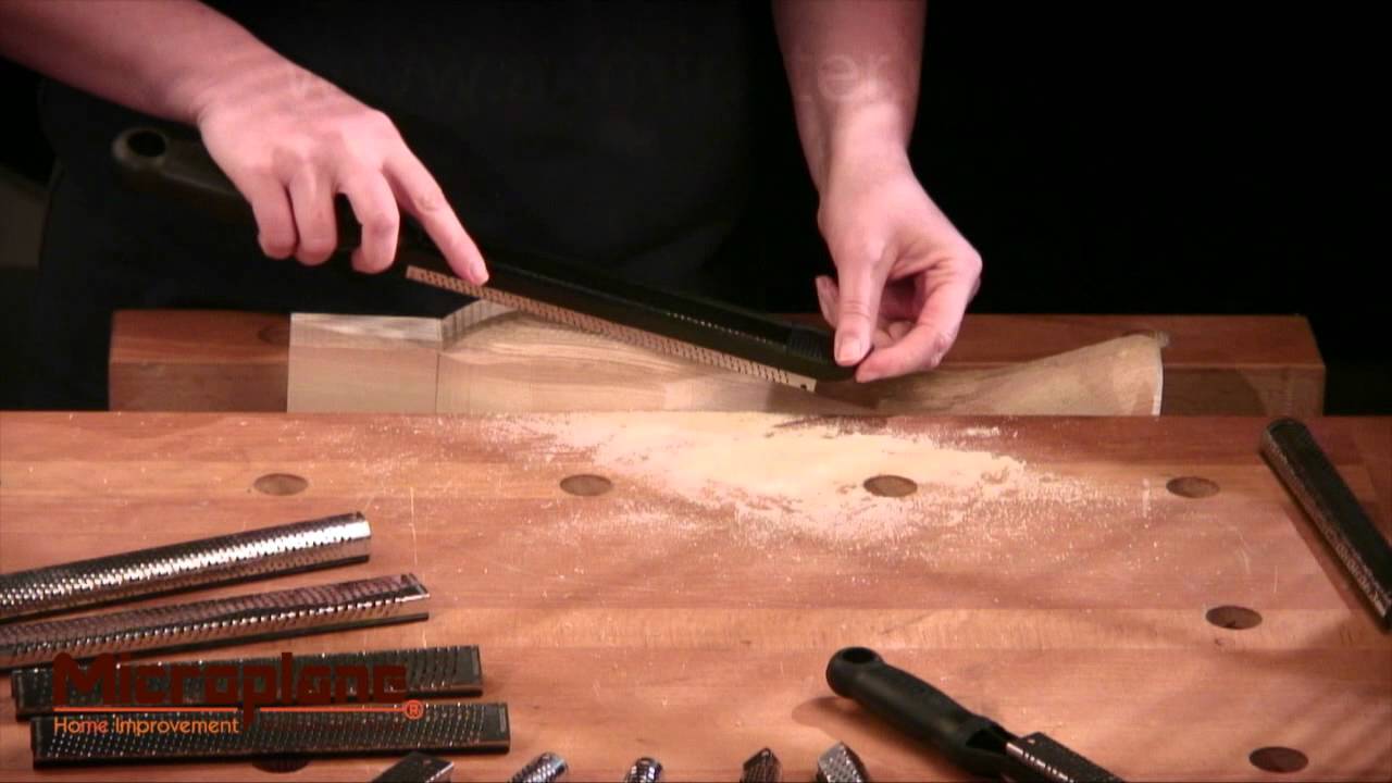 Microplane: a series of minute planes in one cutting tool