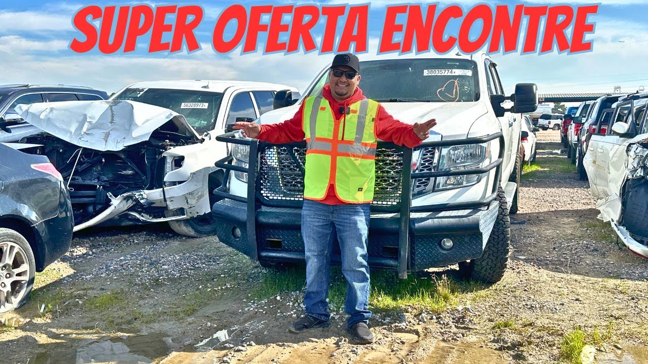 Comprando carros en la subasta de Houston 