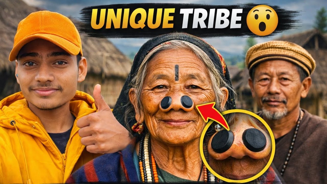 Life Me Pehli Baar Dekha! 😳 Arunachal Ki Nose Plug Tribe