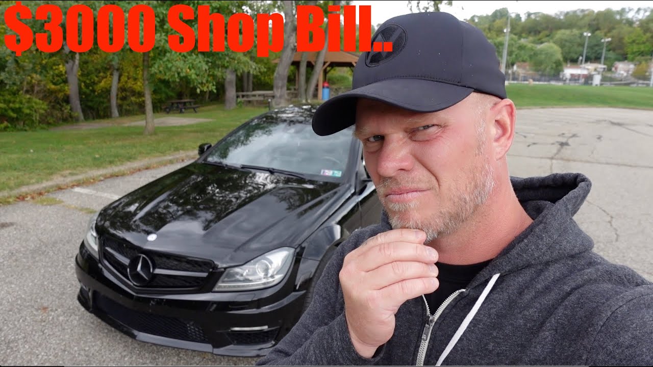 Мой «дешевый» C63 AMG обходится мне слишком дорого... (Снова сломался!..)