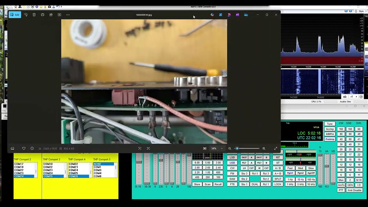 How to add a Panadapter to the Ten Tec Orion