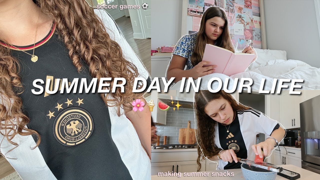 spend a summer day with me ☀️