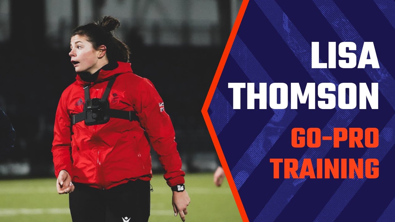 Inside training 👀 Lisa Thomson Go-Pro session